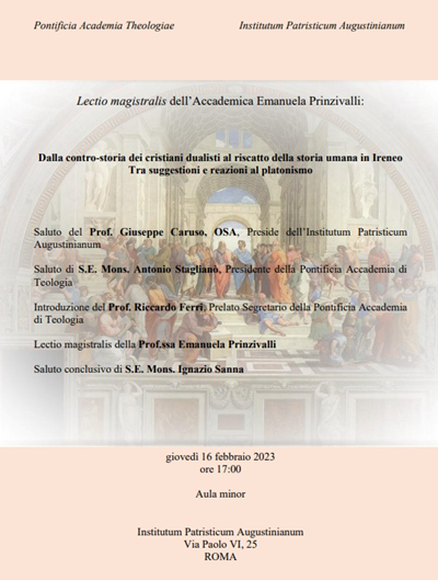 Dalla contro-storia dei cristiani dualisti al riscatto della storia umana in Ireneo - Tra suggestioni e reazioni al platonismo